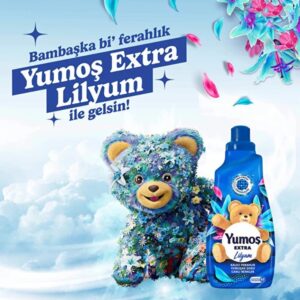 نرم کننده لباس یوموش Yumoş Extra با رایحه گل لیلیوم حجم 1440 میلی لیتر