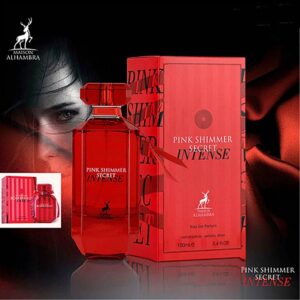 ادو پرفیوم زنانه PINK SHIMMER SECRET INTENSE (پینک شیمر) حجم 100 میلی (الحمبرا)