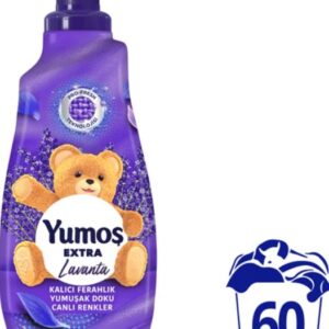 نرم کننده لباس یوموش Yumoş Extra با رایحه گل لاوندر حجم 1440 میلی لیتر