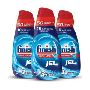ژل ماشین ظرفشویی فینیش مدل 3X حجم 1000 میلی لیتر