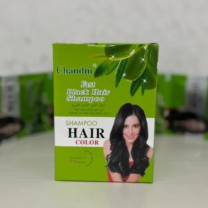 شامپو رنگ موی مشکی از برند چاندنی (CHANDNI)