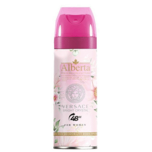 اسپری بدن Alberta (آلبرتا) با رایحه VERSACE BRIGHT CRYSTAL