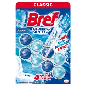 خوشبوکننده توالت فرنگی برف 8 تایی مدل پاور اکتیو (bref)