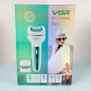 اپیلاتور سه کاره وی جی ار مدل V-732