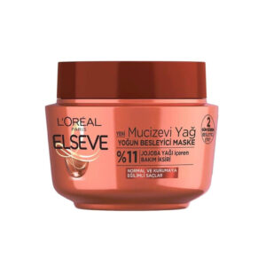 ماسک مو لورآل مدل MUCIVEZI YAG MIRACLE OIL حجم300ml اصل فرانسه